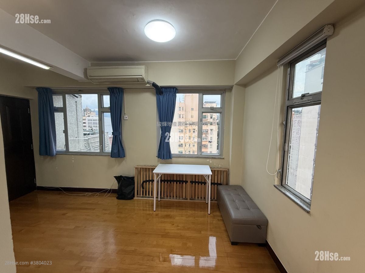 兆丰大厦 租盘 开放式间隔 , 1 浴室 237 平方尺