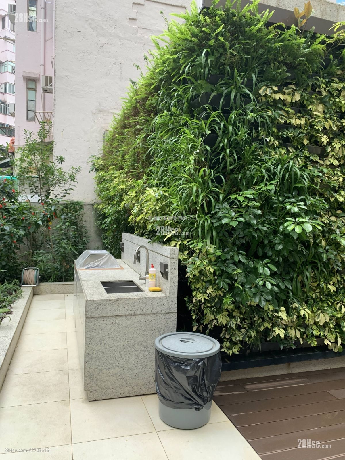 逸瑆 租盘 开放式间隔 , 1 浴室 286 平方尺