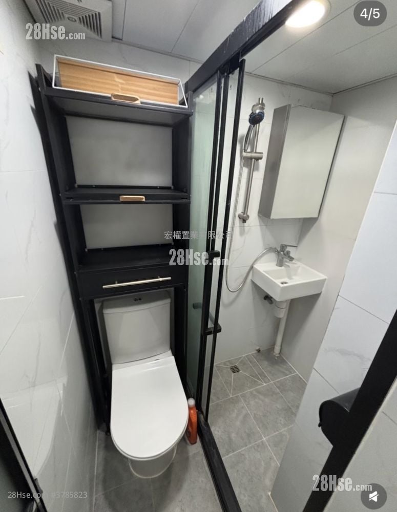 美轮大厦 租盘 开放式间隔 , 1 浴室 165 平方尺