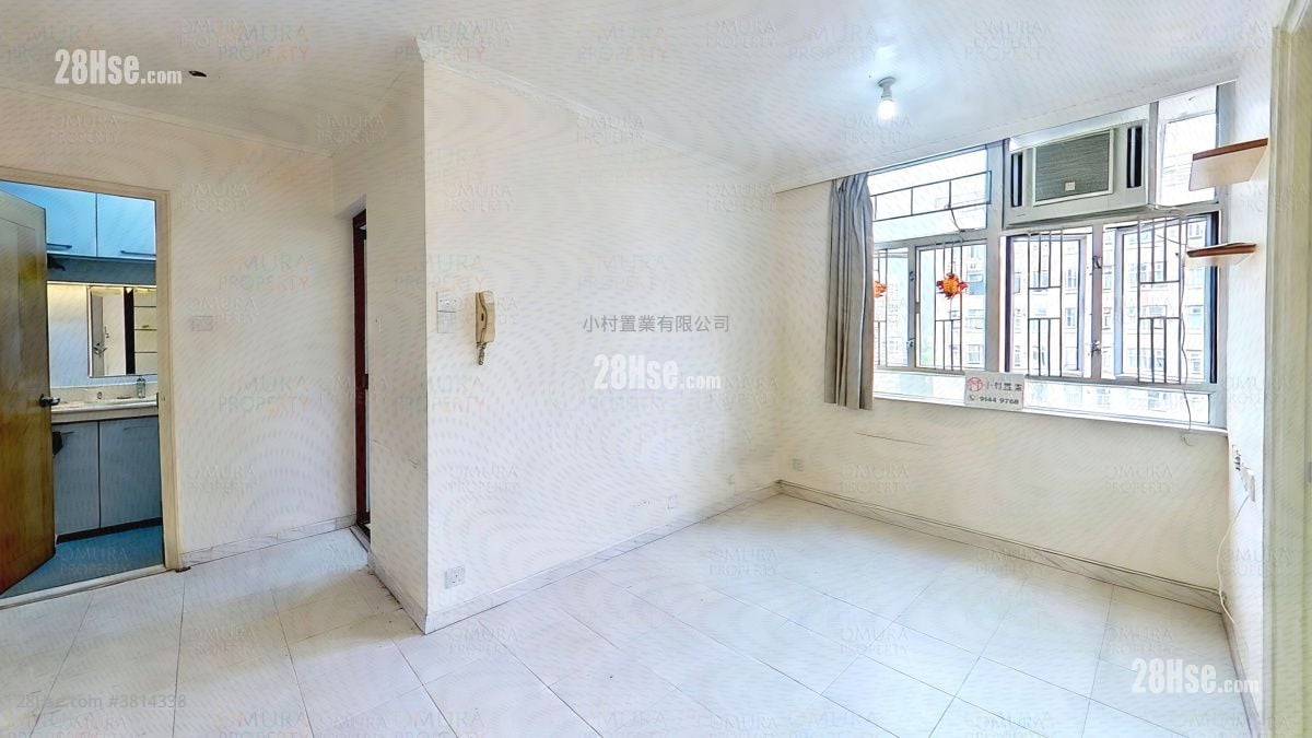 厅: 龙蟠苑 售盘 2 房 , 1 浴室 383 平方尺