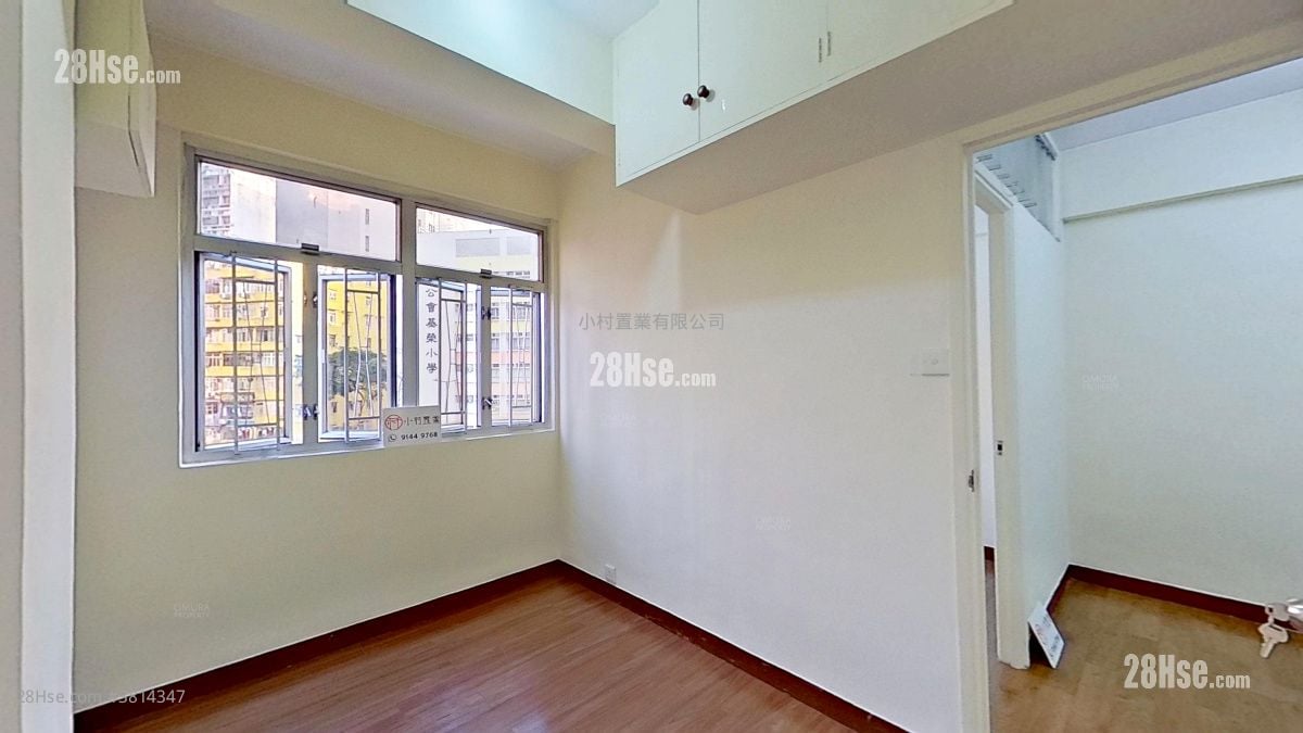 master room: Foon Lok Building Rental 3 Bedrooms , 1 Bathroom 368 ft²