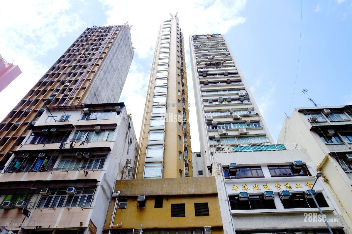 大厦外观: 精进国际豪庭 租盘 1 房 , 1 浴室 250 平方尺