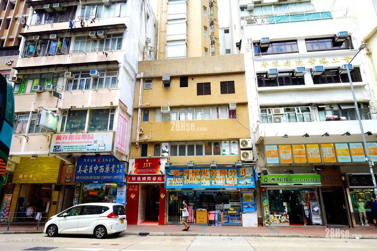 大厦外观: 精进国际豪庭 租盘 1 房 , 1 浴室 250 平方尺