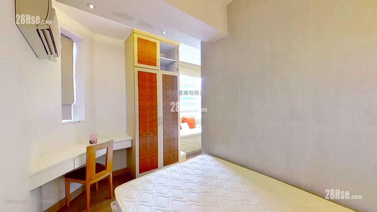 主人房: 精进国际豪庭 租盘 1 房 , 1 浴室 250 平方尺