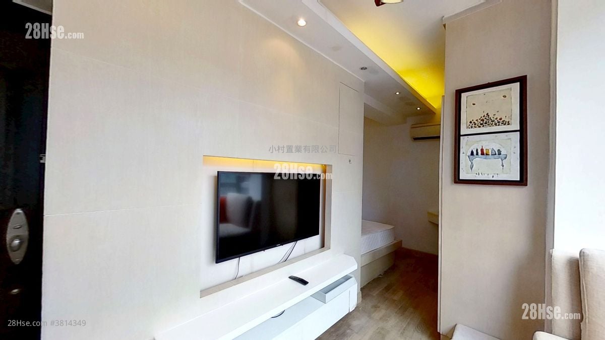 厅: 精进国际豪庭 租盘 1 房 , 1 浴室 250 平方尺