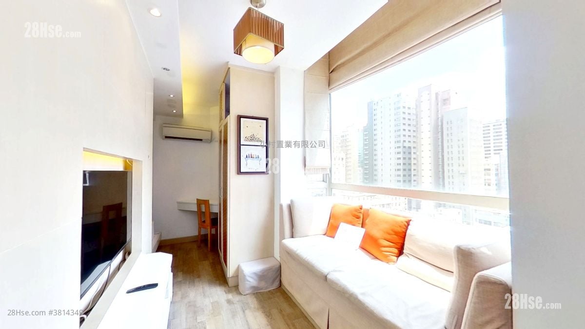 厅: 精进国际豪庭 租盘 1 房 , 1 浴室 250 平方尺