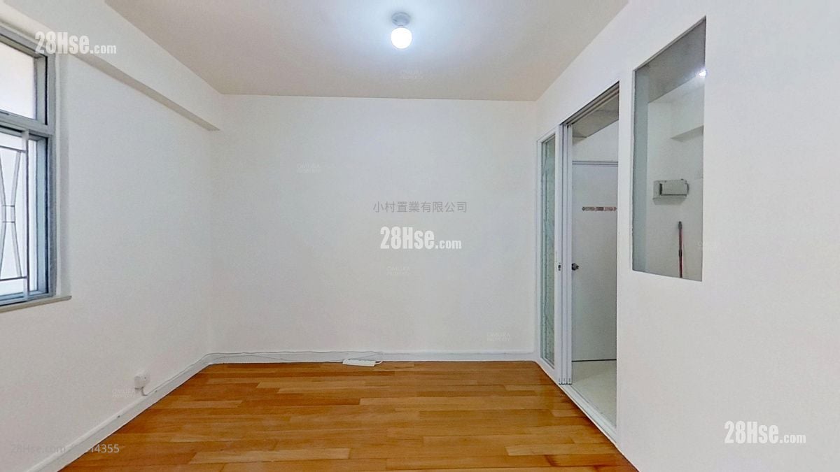 厅: 富裕大厦 租盘 2 房 , 1 浴室 357 平方尺