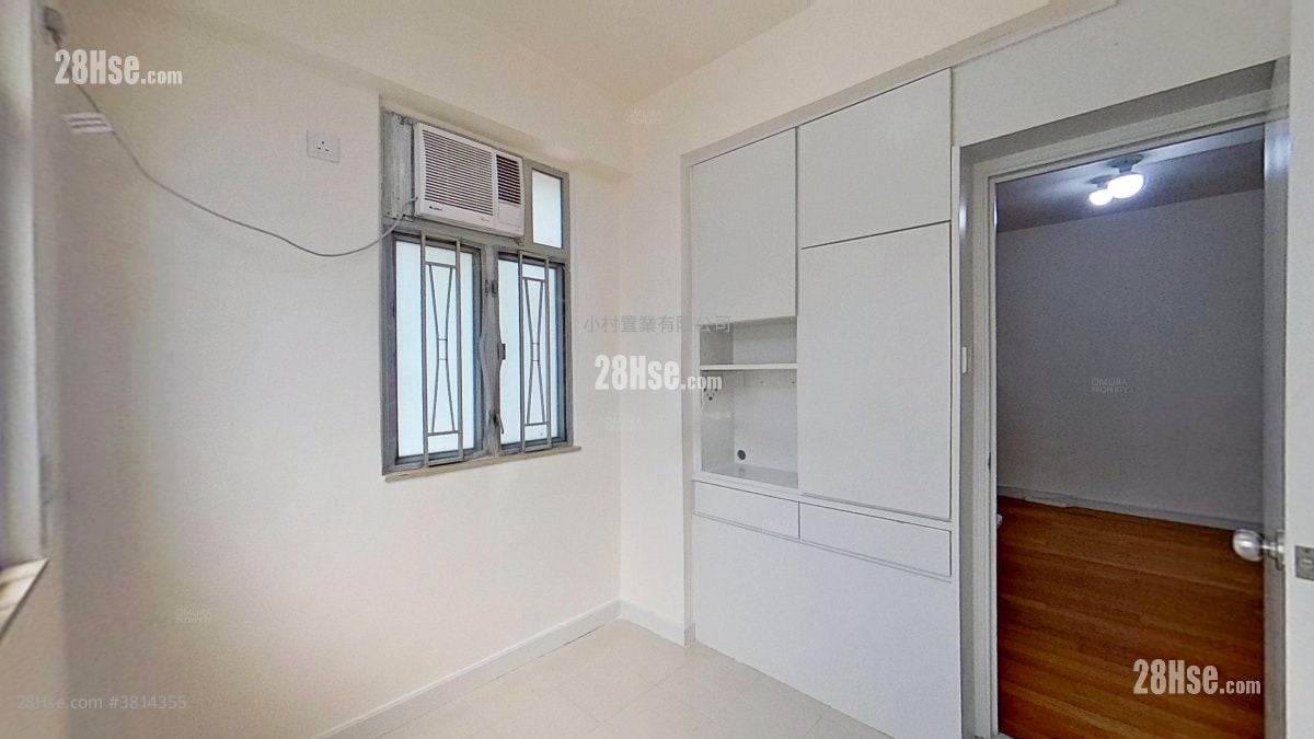 主人房: 富裕大厦 租盘 2 房 , 1 浴室 357 平方尺