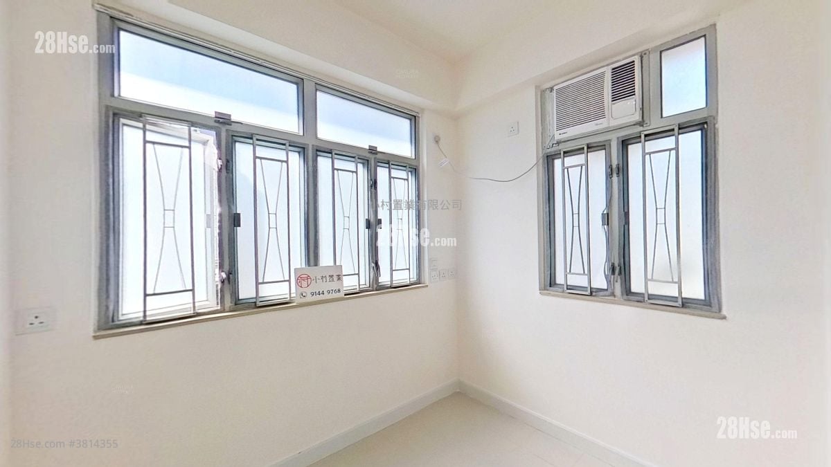 主人房: 富裕大厦 租盘 2 房 , 1 浴室 357 平方尺