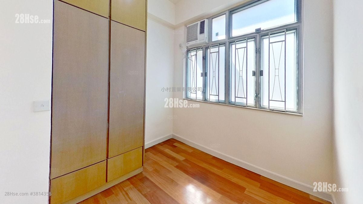 睡房 2: 富裕大厦 租盘 2 房 , 1 浴室 357 平方尺