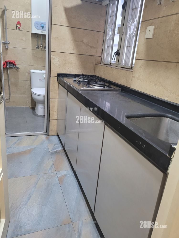 樂興大廈 租盤 2 房 , 1 浴室 383 平方呎