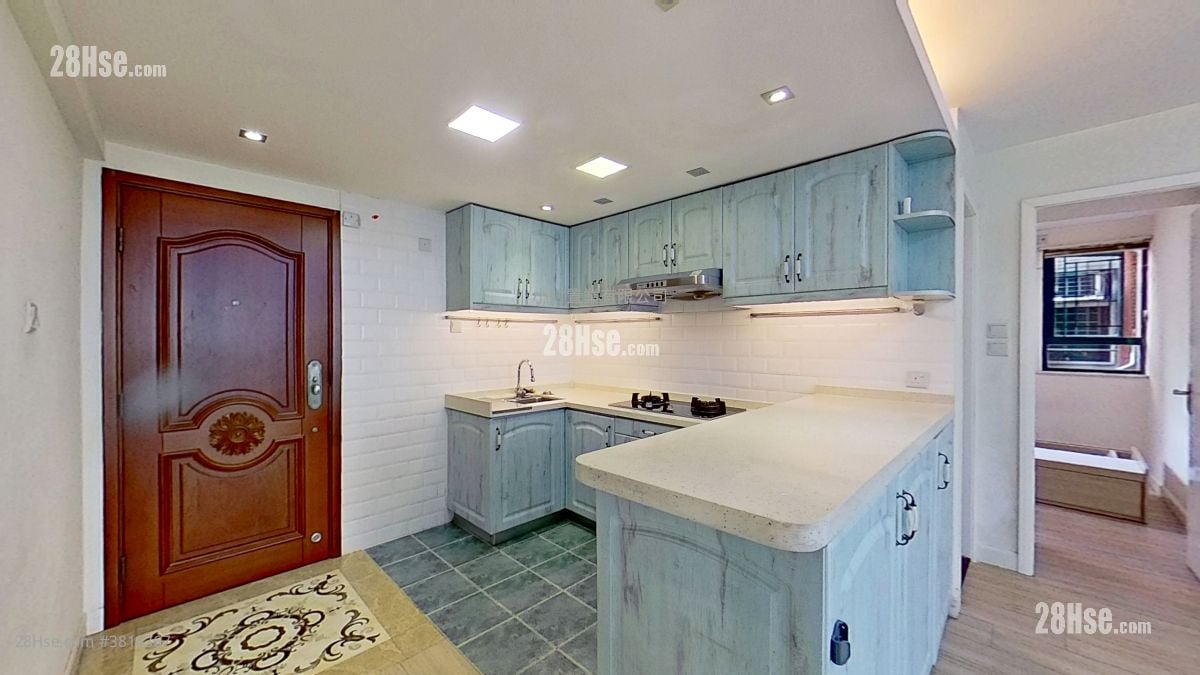 厨房: 金翠苑 租盘 3 房 , 2 浴室 661 平方尺