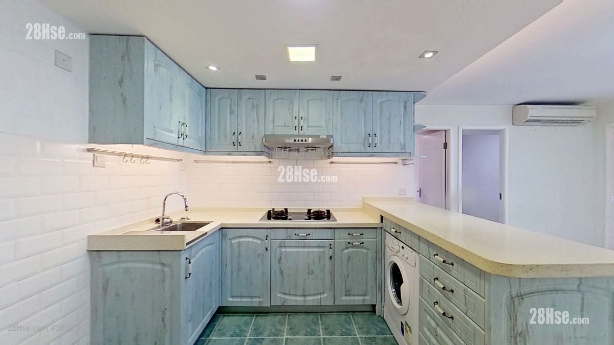 厨房: 金翠苑 租盘 3 房 , 2 浴室 661 平方尺