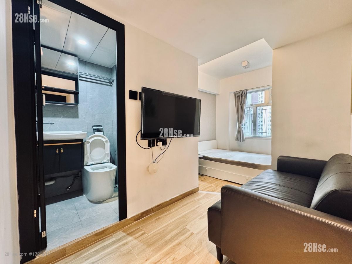 五洲大厦 租盘 开放式间隔 , 1 浴室 170 平方尺