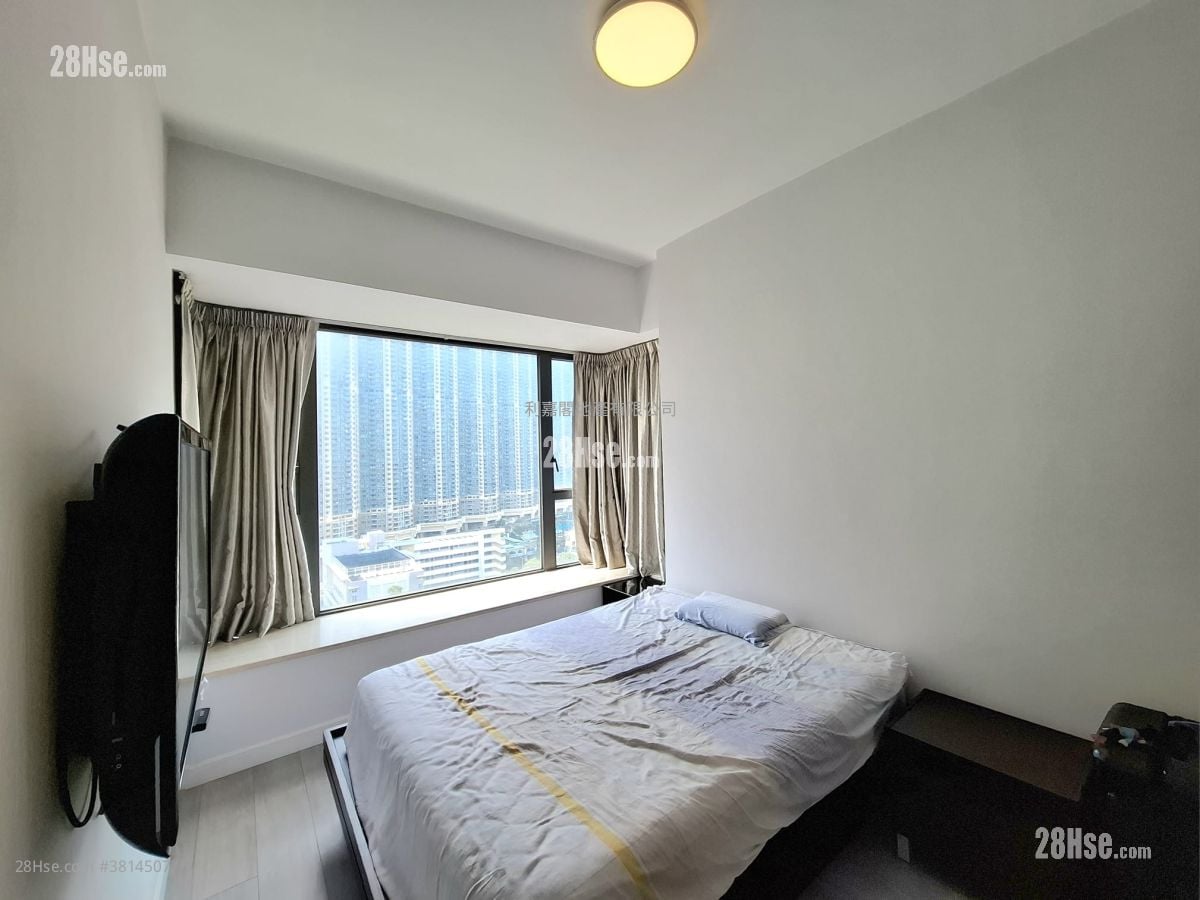 昇薈 租盤 2 房 , 1 浴室 669 平方呎