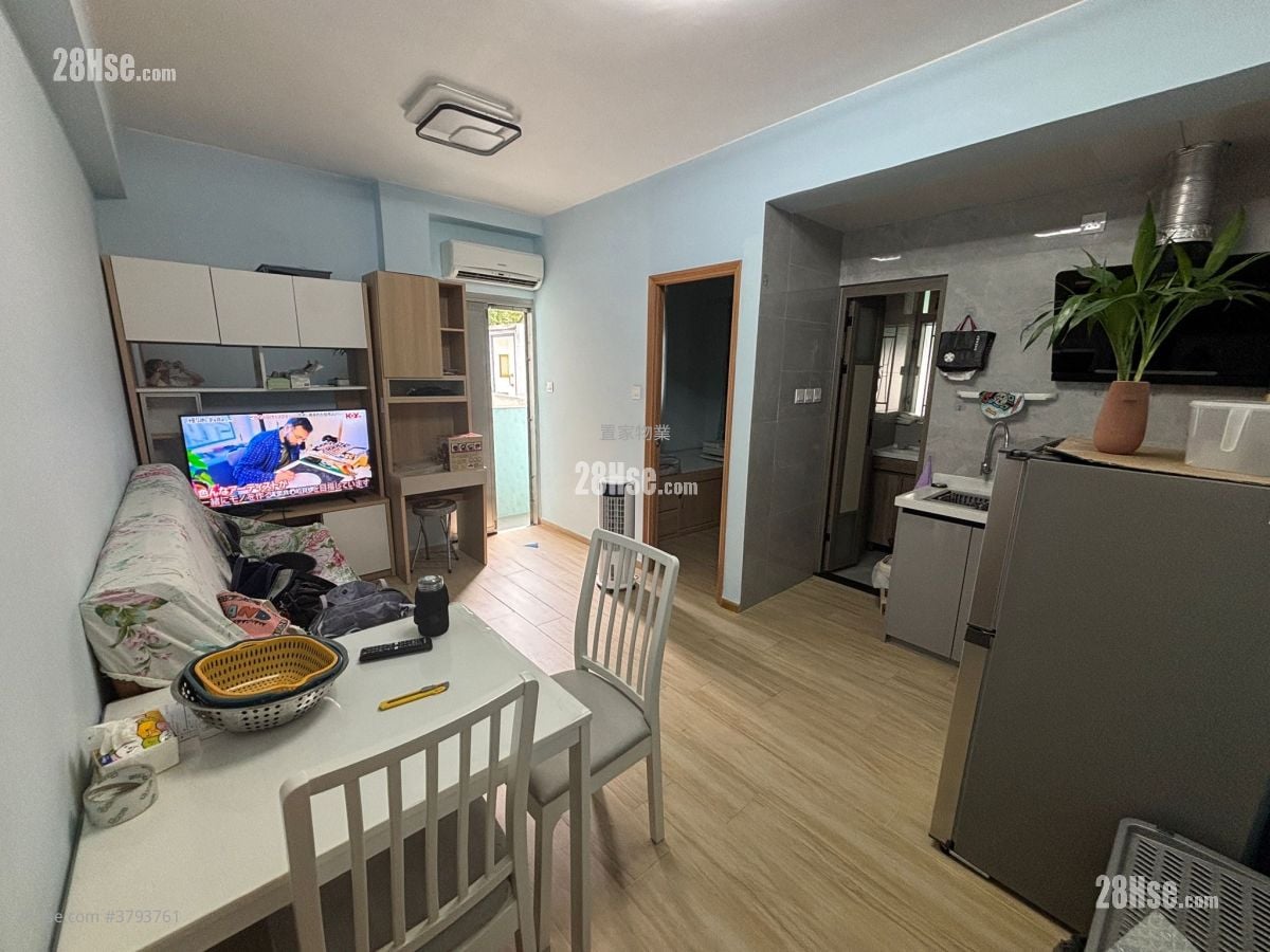 仁厚大厦 租盘 1 房 , 1 浴室 256 平方尺