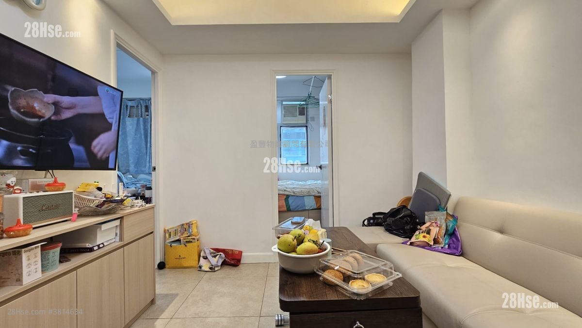 福基大厦 售盘 2 房 , 1 浴室 445 平方尺