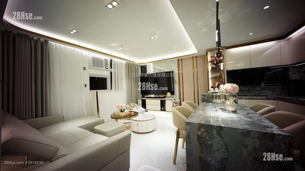 富康花園 售盤 3 房 , 1 浴室 592 平方呎