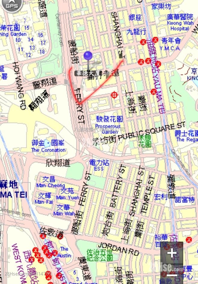 华德大厦 售盘 1 房 , 1 浴室 241 平方尺