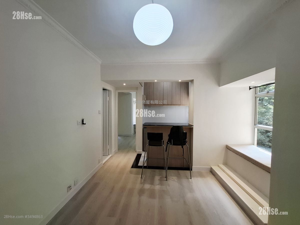 万豪阁 租盘 1 房 , 1 浴室 419 平方尺