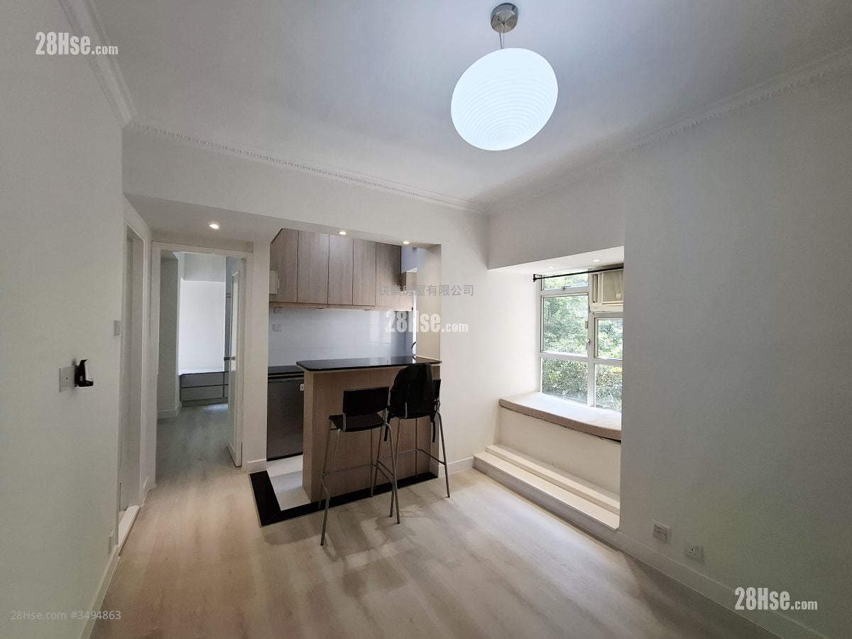 万豪阁 租盘 1 房 , 1 浴室 419 平方尺