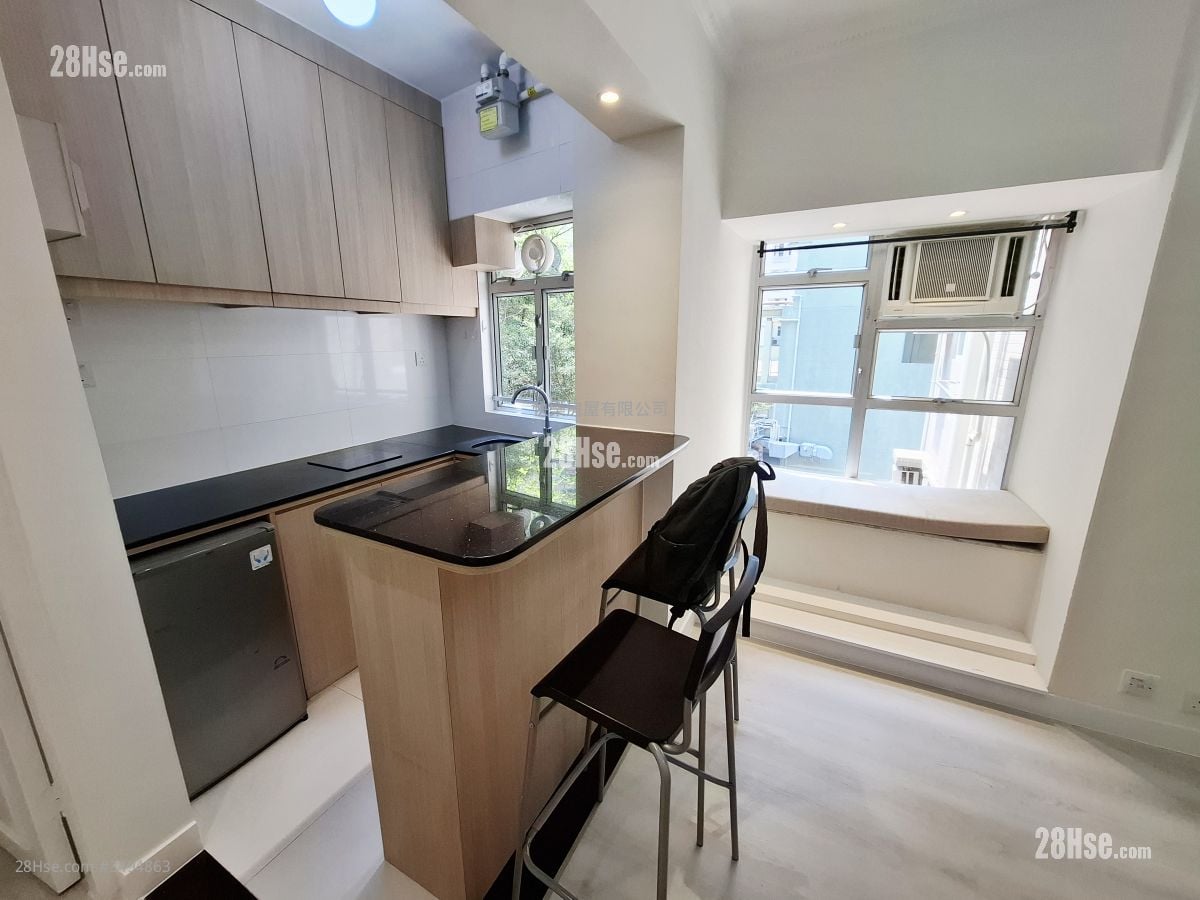 万豪阁 租盘 1 房 , 1 浴室 419 平方尺