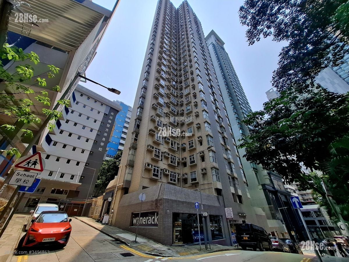 万豪阁 租盘 1 房 , 1 浴室 419 平方尺