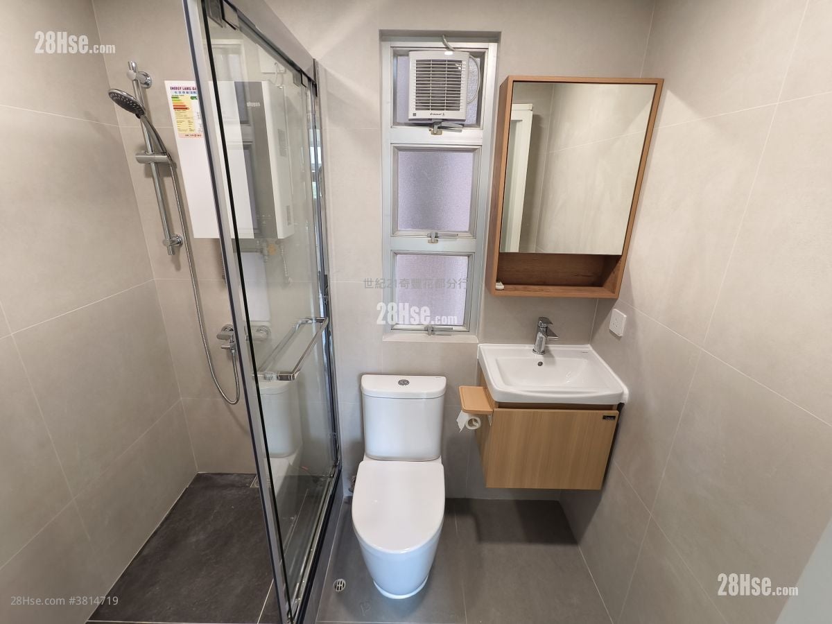 花都广场 租盘 2 房 , 1 浴室 370 平方尺