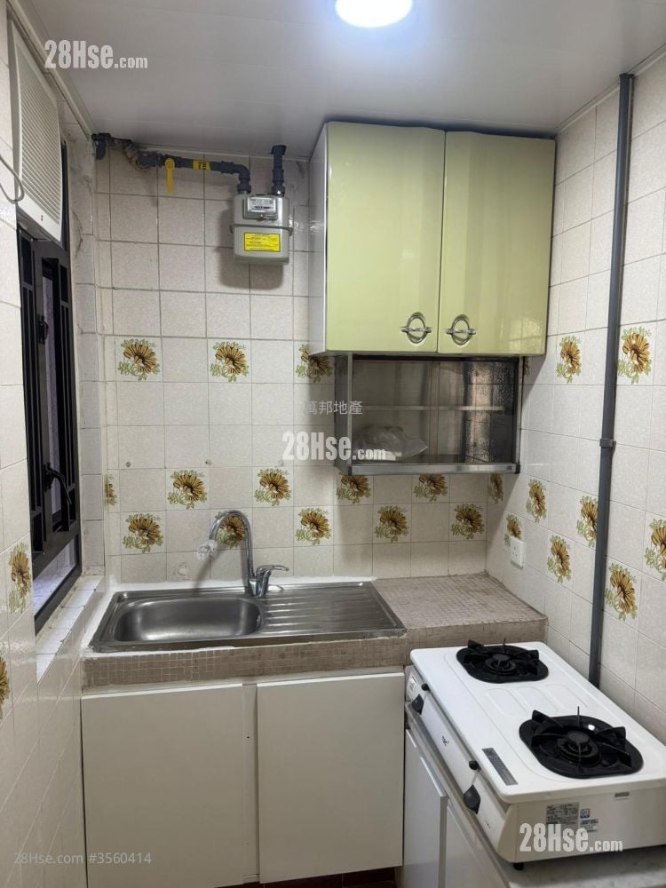 渔晖苑 租盘 2 房 , 1 浴室 384 平方尺