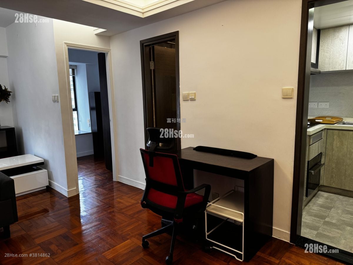 豪景台 租盘 2 房 , 1 浴室 392 平方尺