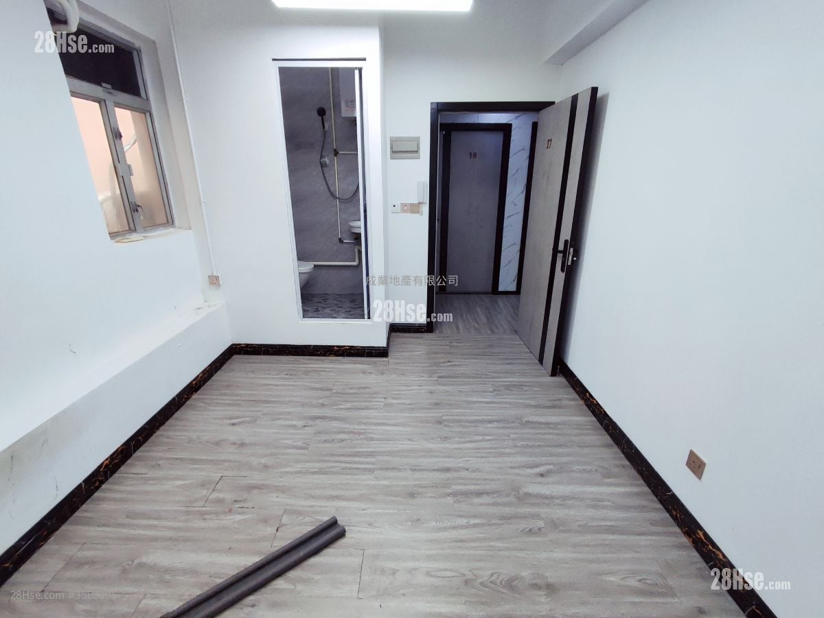 榮盛工業大廈 租盤 280 平方呎