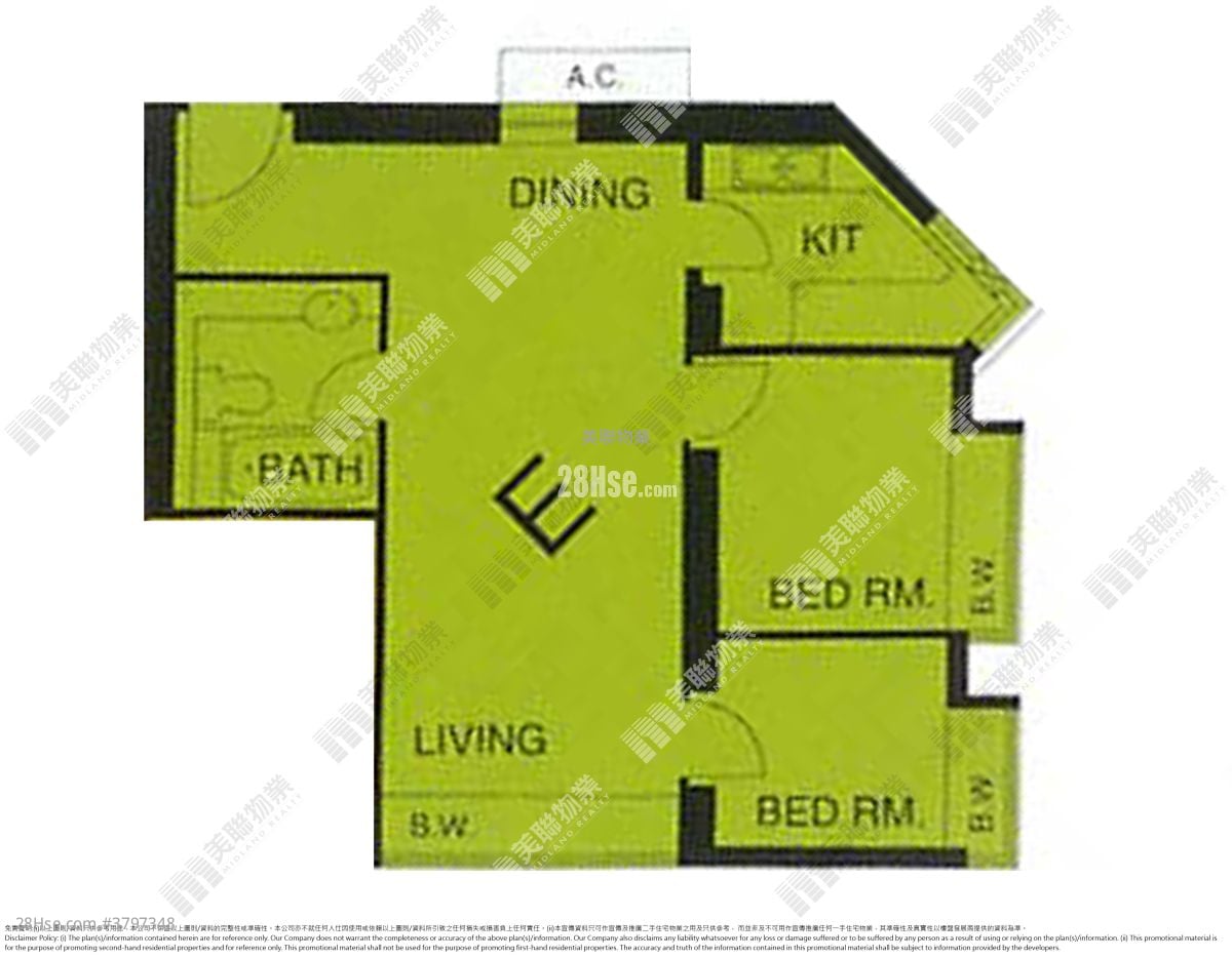 Caribbean Coast Sell 2 Bedrooms , 2 Bathrooms 518 ft²