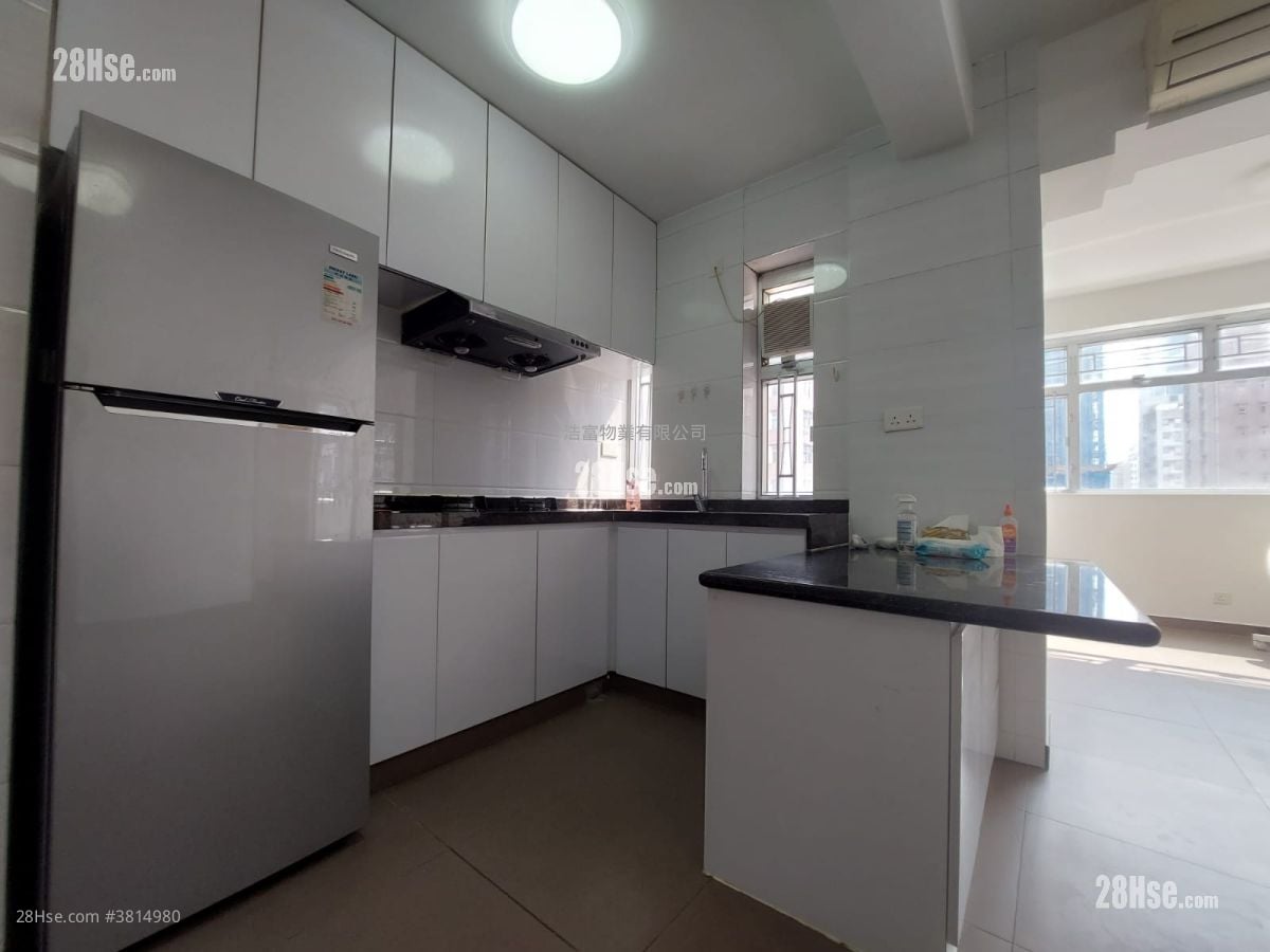 仁德大厦 租盘 3 房 , 1 浴室 612 平方尺