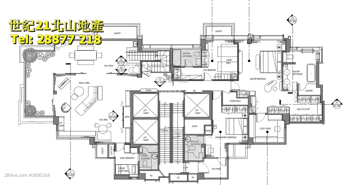 柏傲山 租盘 5+ 房 , 5+ 浴室 3,365 平方尺