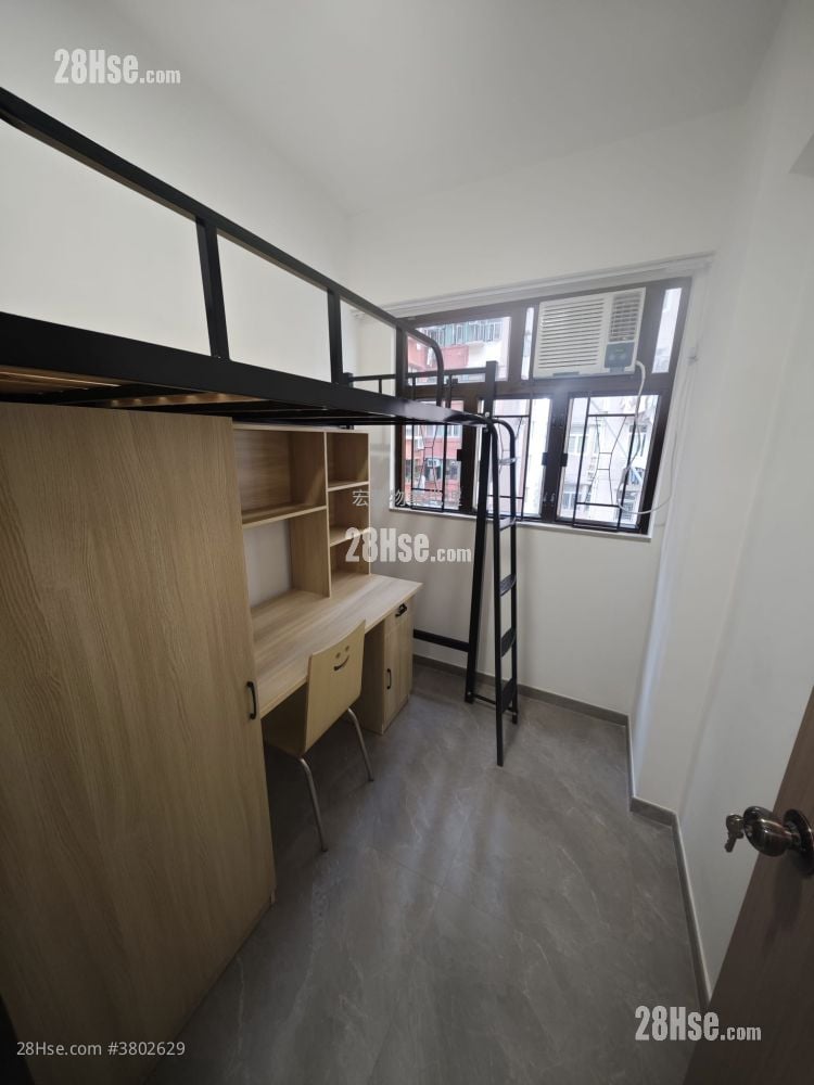 海都楼 租盘 3 房 , 1 浴室 340 平方尺