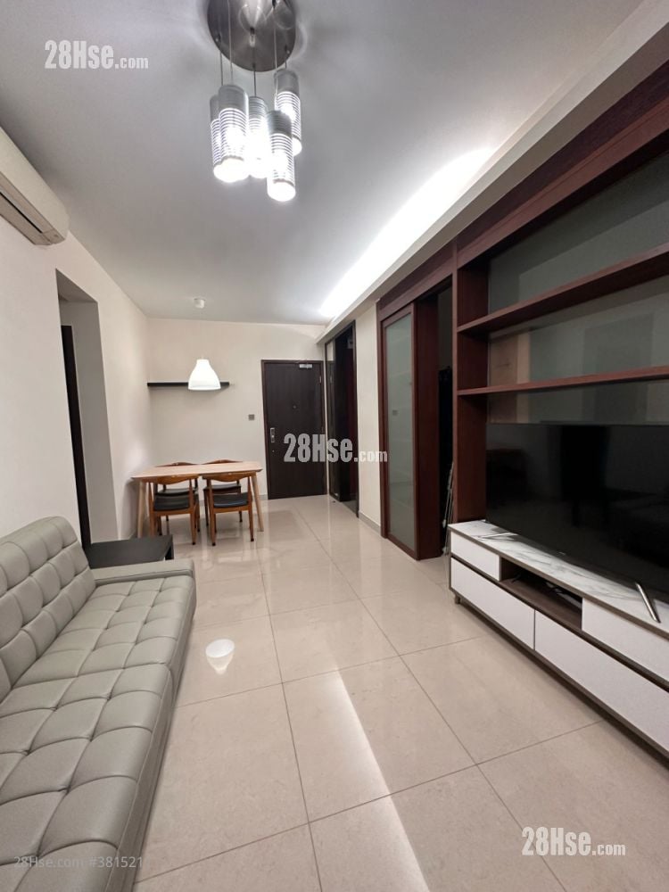 都会轩 租盘 2 房 , 1 浴室 477 平方尺