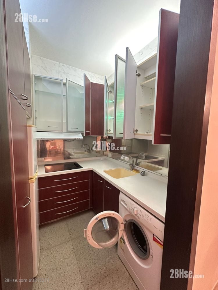 都会轩 租盘 2 房 , 1 浴室 477 平方尺