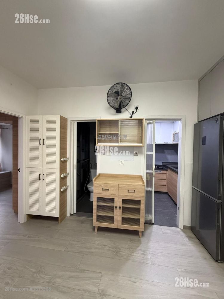 锦丰园 租盘 2 房 , 1 浴室 375 平方尺