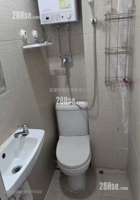 有章楼 租盘 开放式间隔 , 1 浴室 120 平方尺