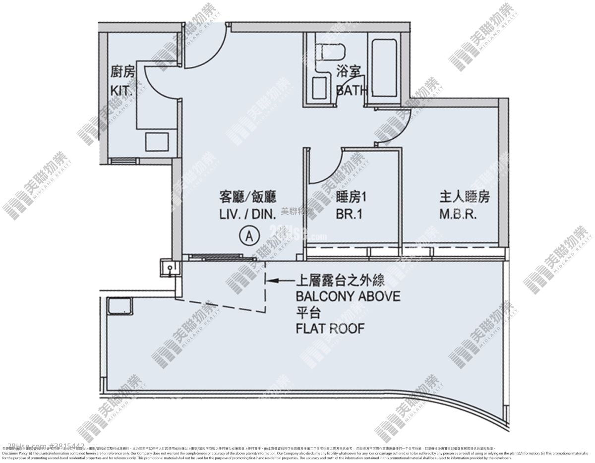 SAVANNAH 租盘 1 房 , 1 浴室 441 平方尺