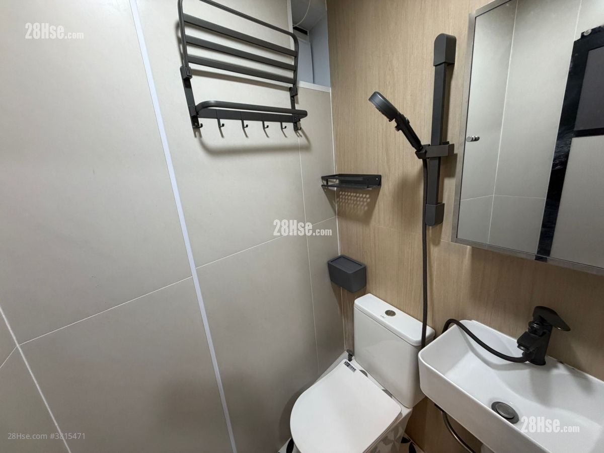 海景大厦 租盘 开放式间隔 , 1 浴室 170 平方尺