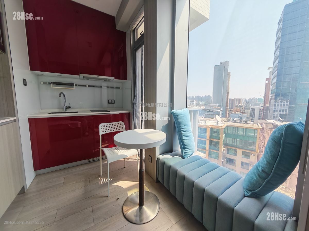 珀轩 租盘 开放式间隔 , 1 浴室 248 平方尺