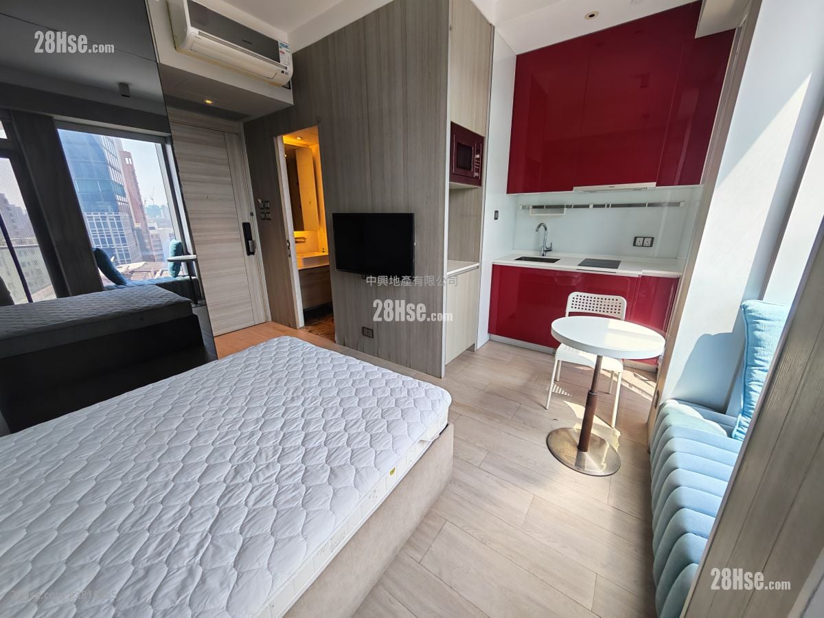 珀轩 租盘 开放式间隔 , 1 浴室 248 平方尺