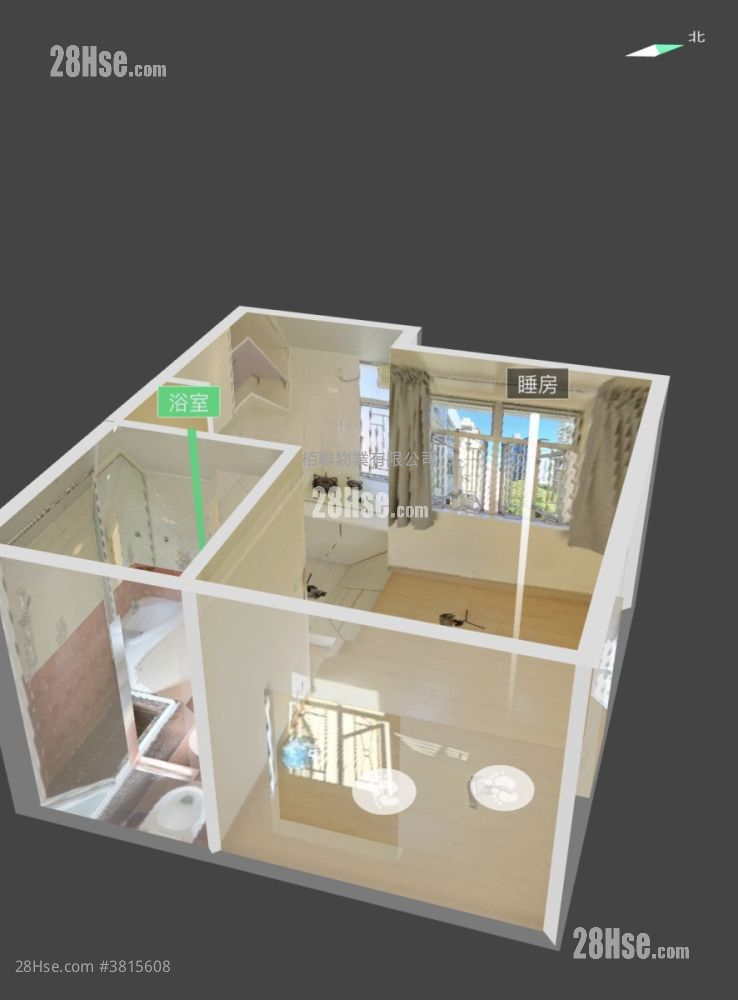 Manner Court Sell Studio , 1 Bathroom 249 ft²