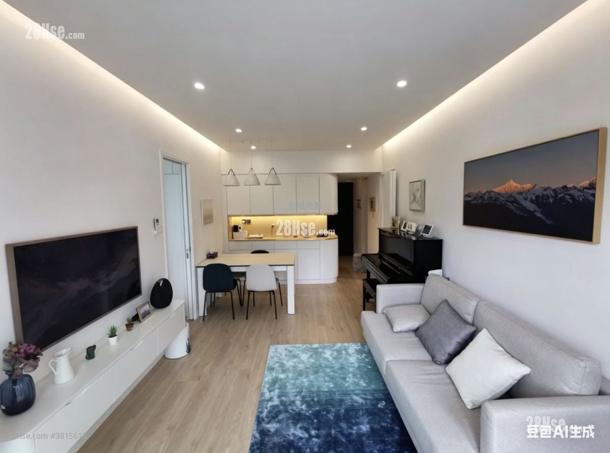 名城 售盤 3 房 , 2 浴室 741 平方呎