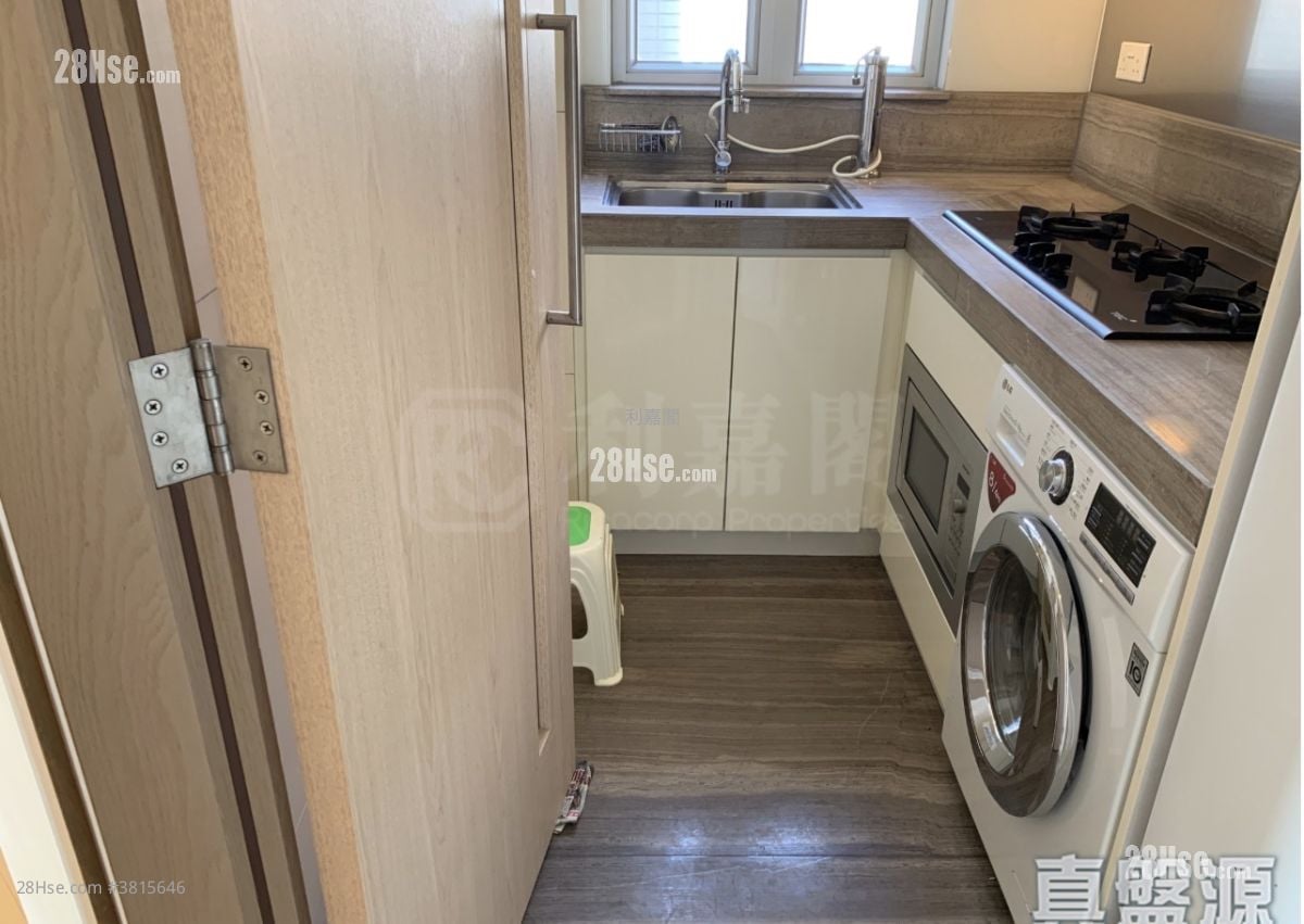 海桃灣 租盤 2 房 , 1 浴室 574 平方呎