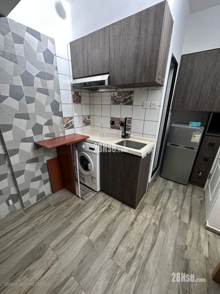 美輪大廈 租盤 2 房 , 1 浴室 280 平方呎