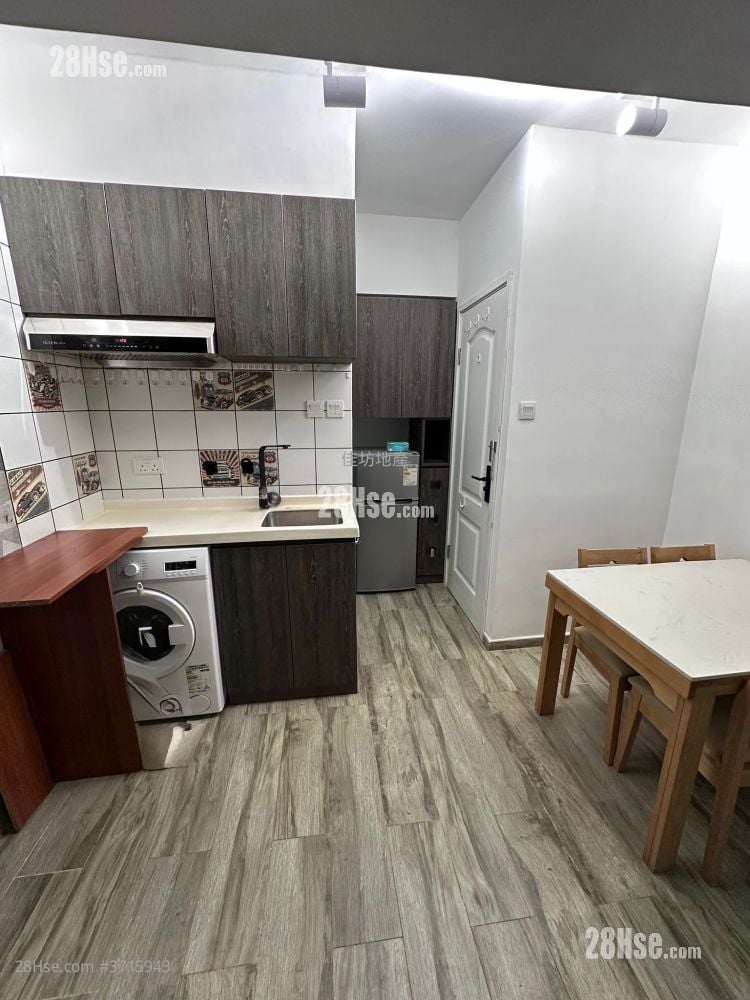 美輪大廈 租盤 2 房 , 1 浴室 280 平方呎