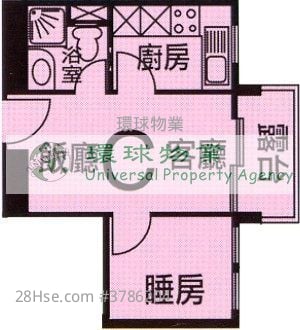 The Merton Rental 1 Bedroom , 1 Bathroom 313 ft²