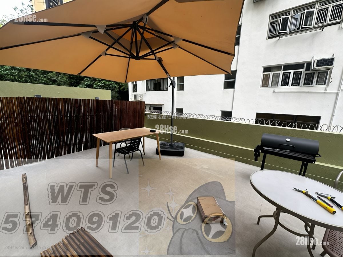 曾榕大厦 租盘 开放式间隔 , 1 浴室 200 平方尺